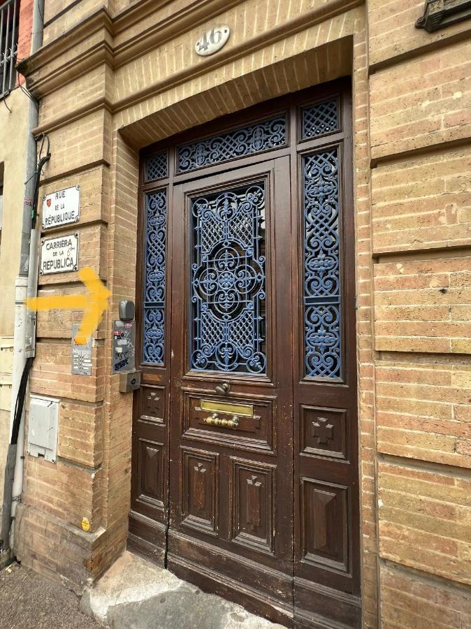 Toulouse : Studio Equipe Au Coeur De St-Cyprien Zewnętrze zdjęcie